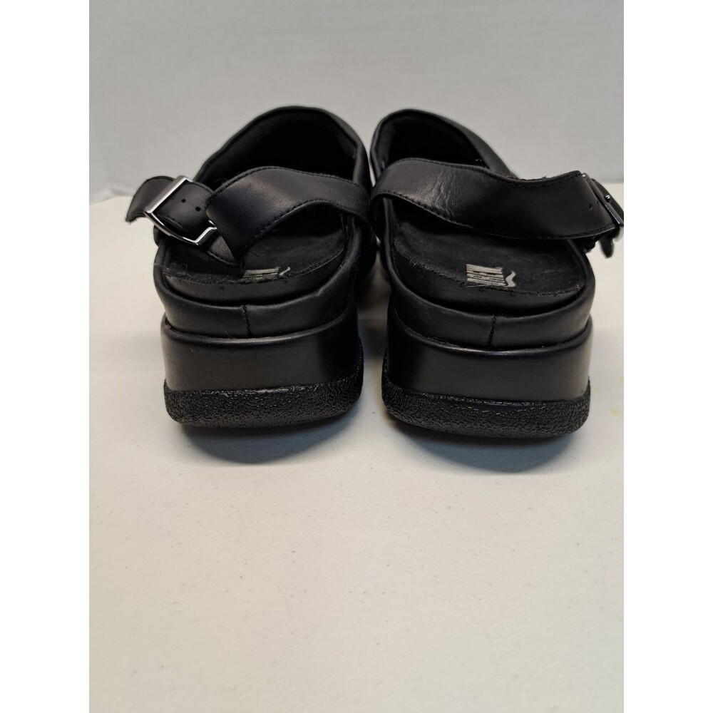 Drew Savannah Women's Clogs Size 7.5W Black Foam Inserts, Strap - Picture 4 of 6